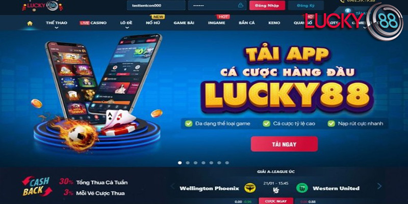 Rút Tiền Lucky88 - Cá Cược Bóng Đá Cực Khủng Rút Tiền Nhanh